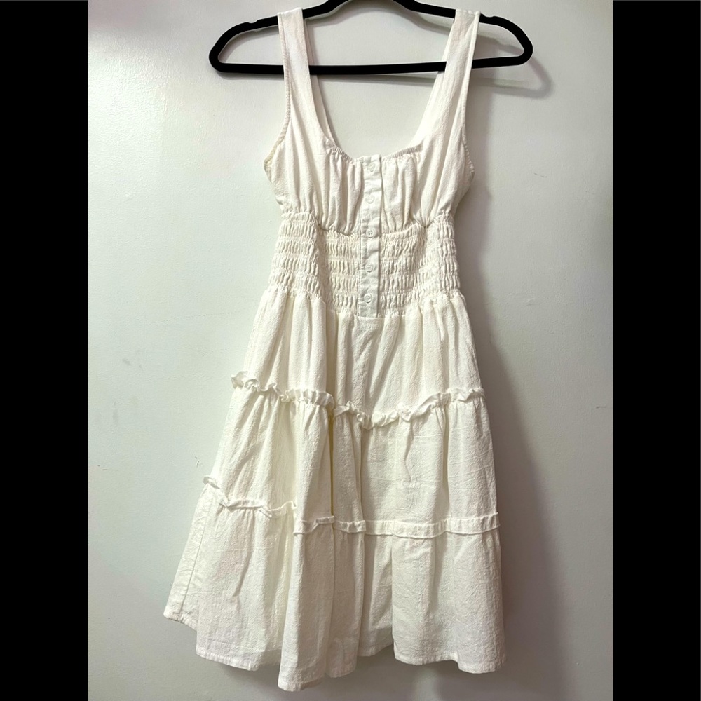 Sola Boutique Short White Dress